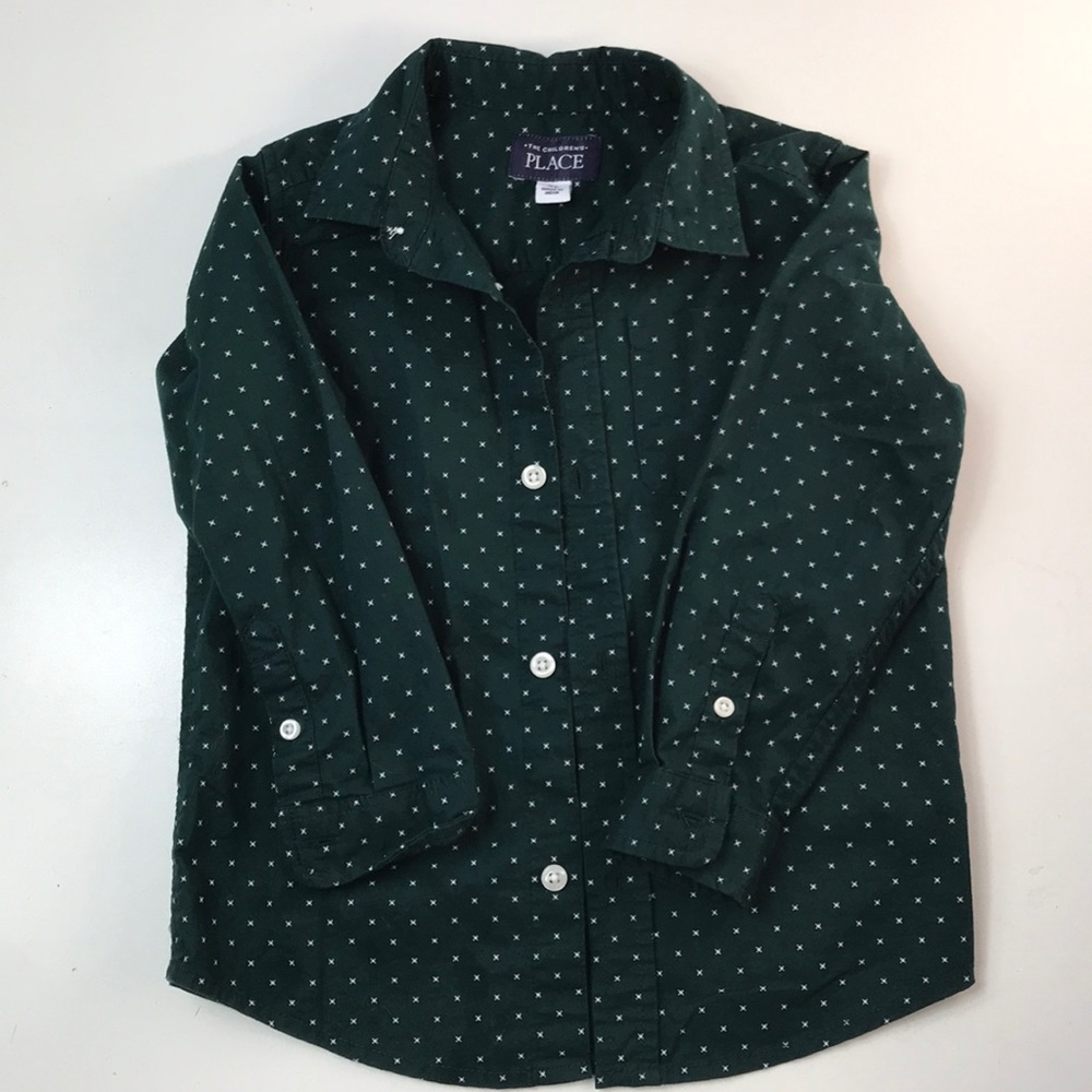 Toddler boy button up shirt